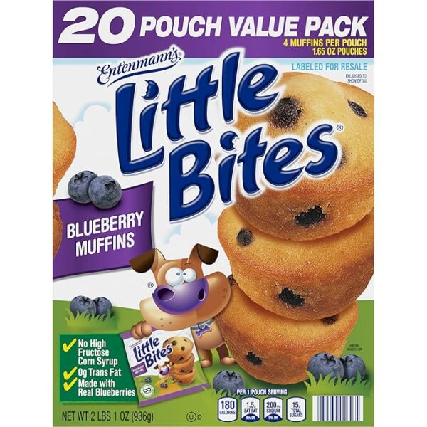 Entenmann's Little Bites Blueberry Mini Muffins