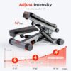 Sunny Health & Fitness Mini Steppers for Exercise at Home - Image 3